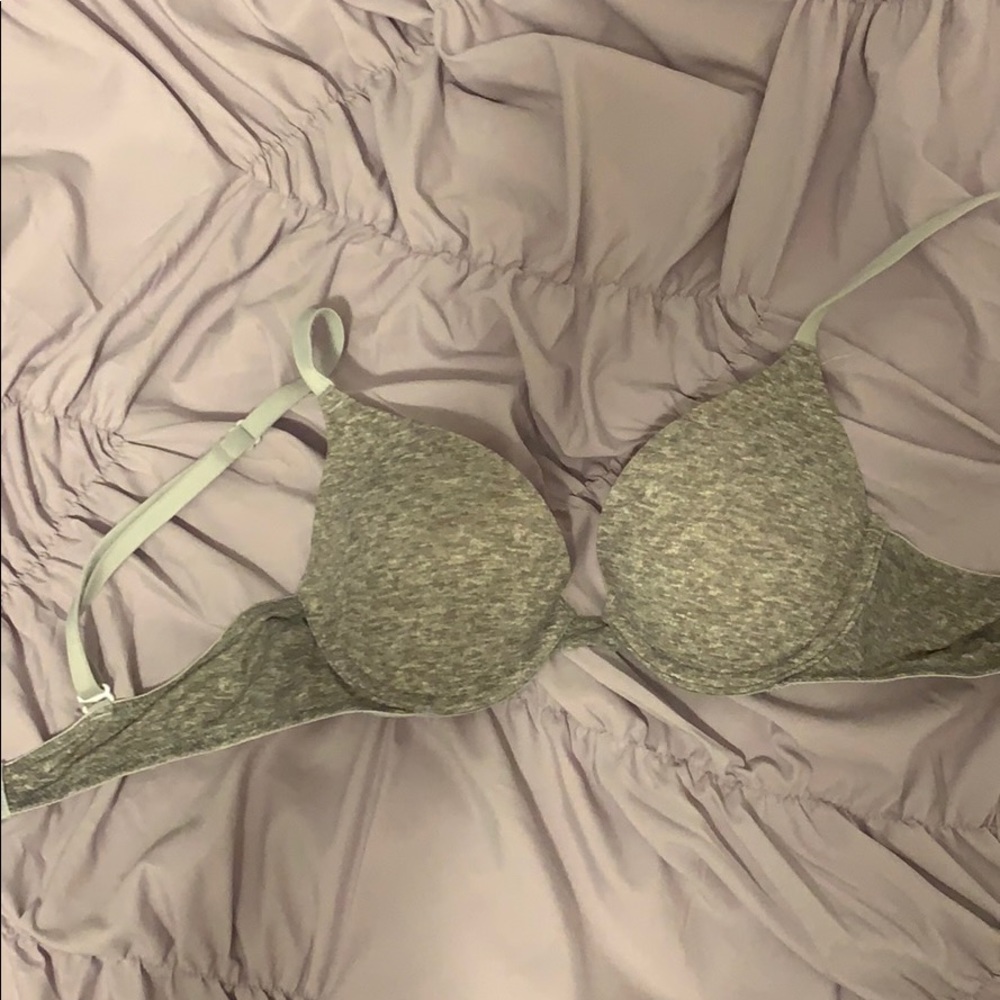 Vs pink 32A grey pushup bra